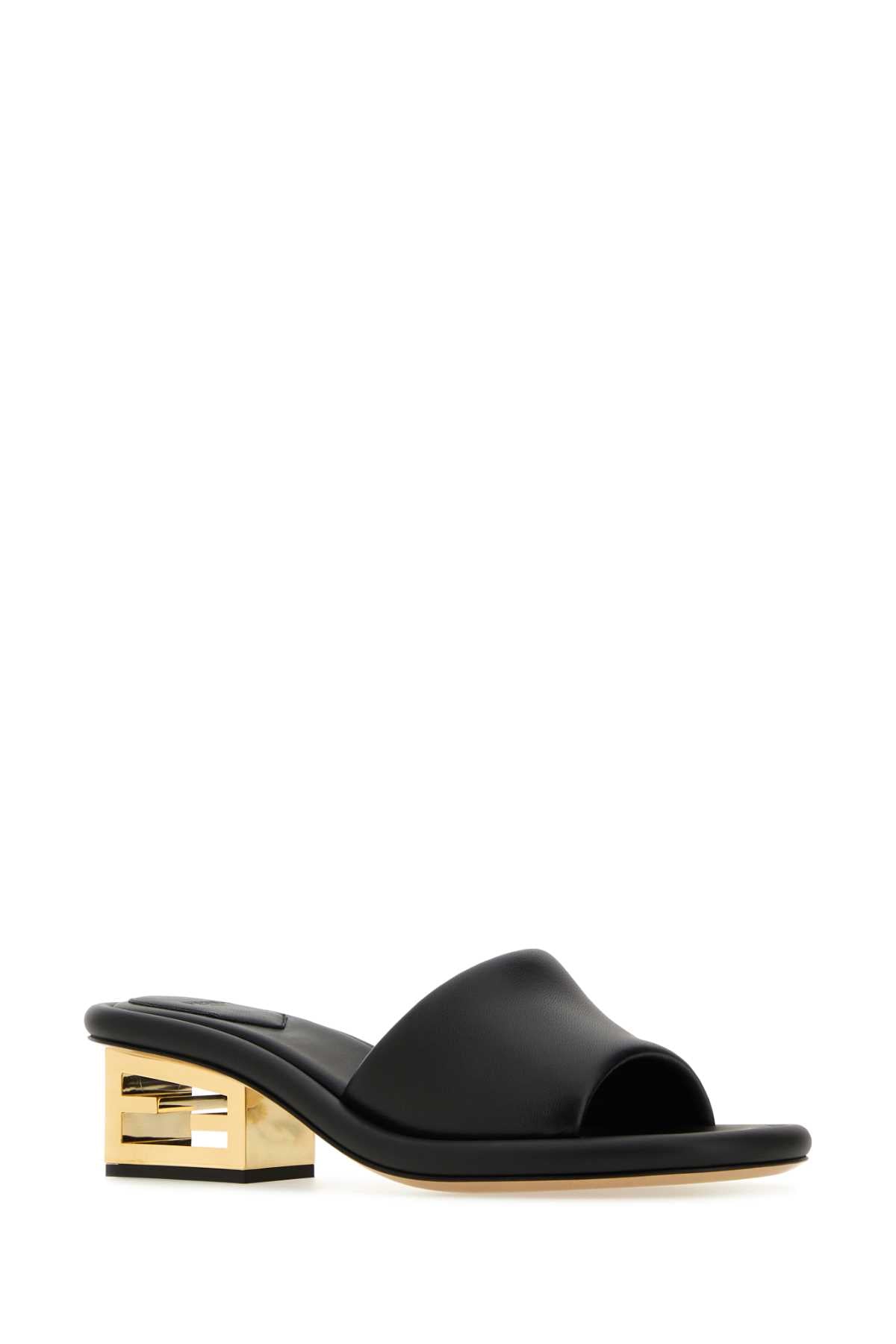 FENDI Mini Nappa Leather Baguette Bag