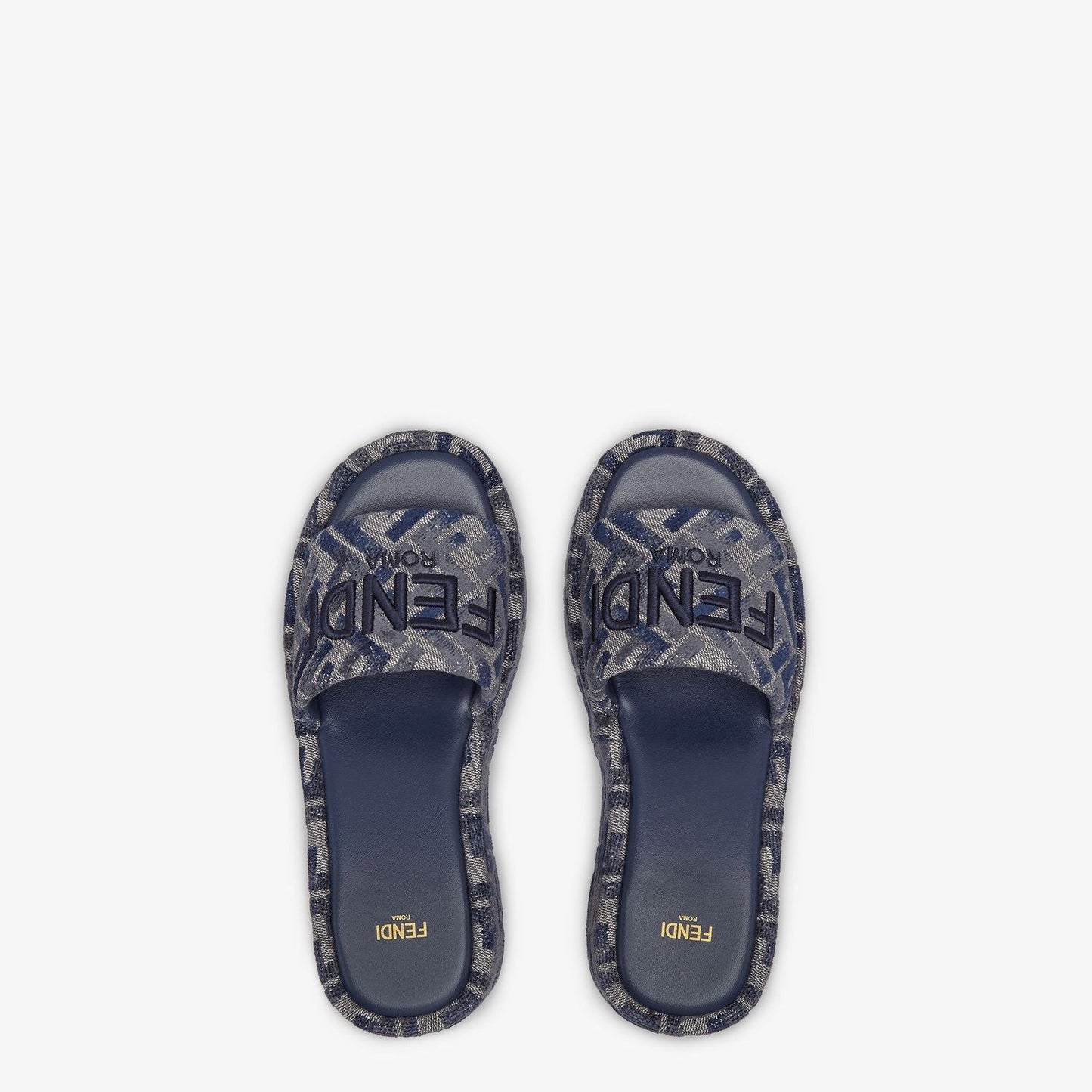 FENDI Elevated Slide Wedges for Women