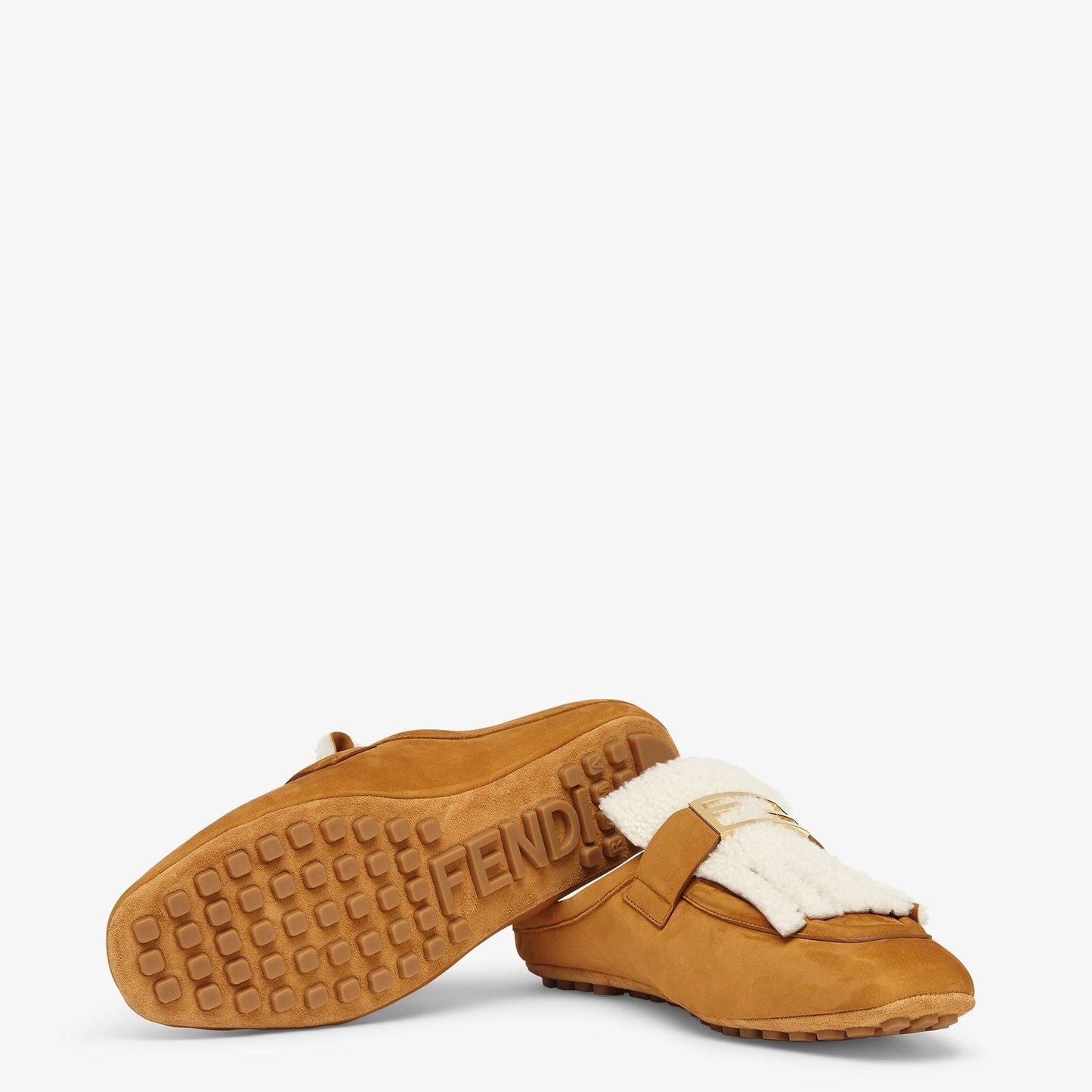 FENDI Luxurious Mini Leather Sandals for Women