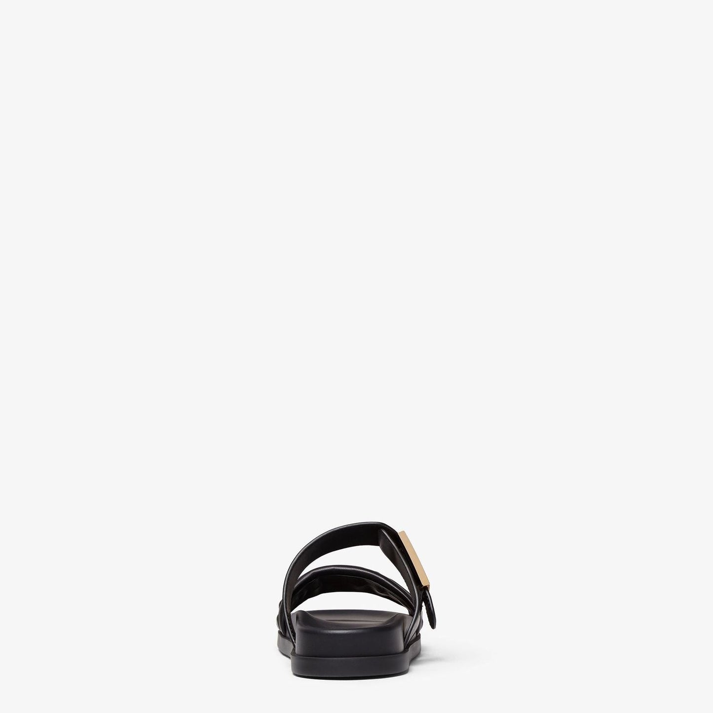 FENDI Elegantly Crafted Double-Band Slide Sandals