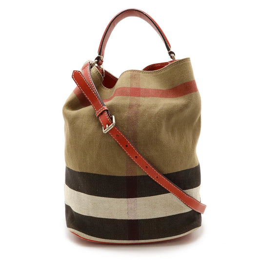 Burberry     Canvas Handbag Shoulder Bag ()