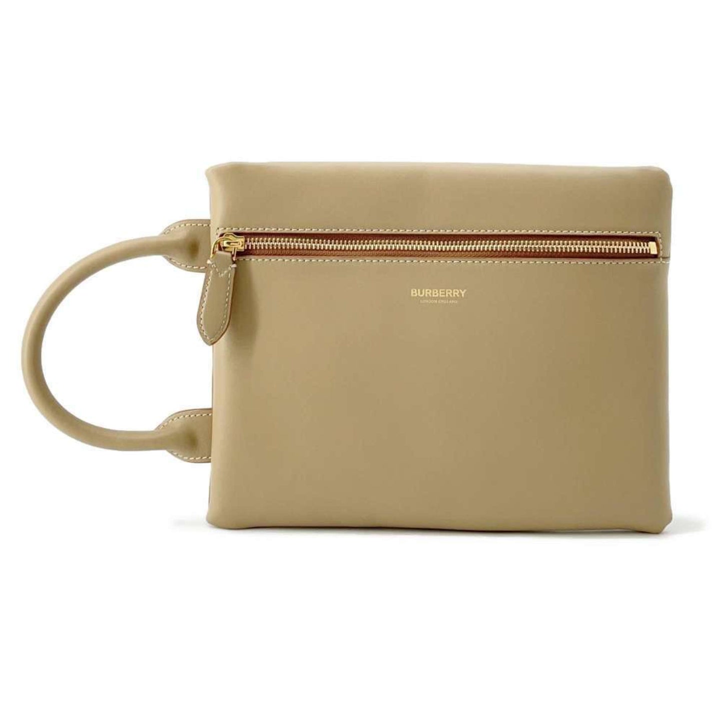 Burberry  Leather Clutch Bag Pouch ()