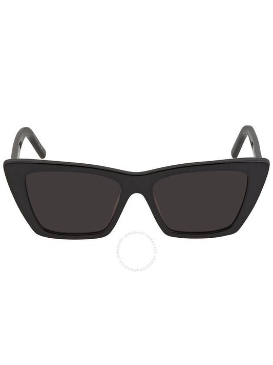 Saint Laurent Saint Laurent Grey Cat Eye Ladies Sunglasses SL 276 MICA 001 53