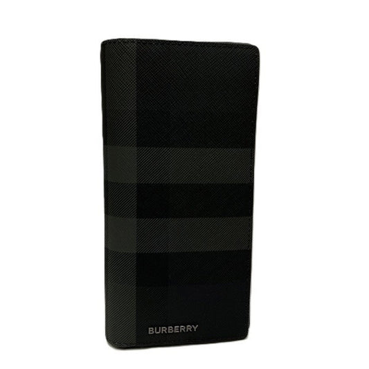 Burberry  Leather Long Wallet (Bi-Fold) ()