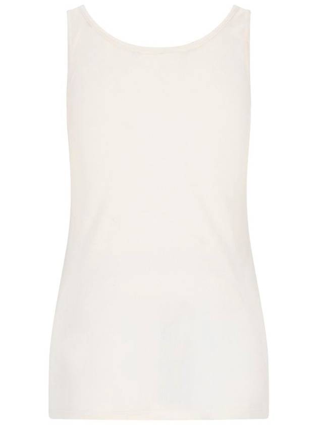 Saint Laurent Cotton Rib Sleeveless