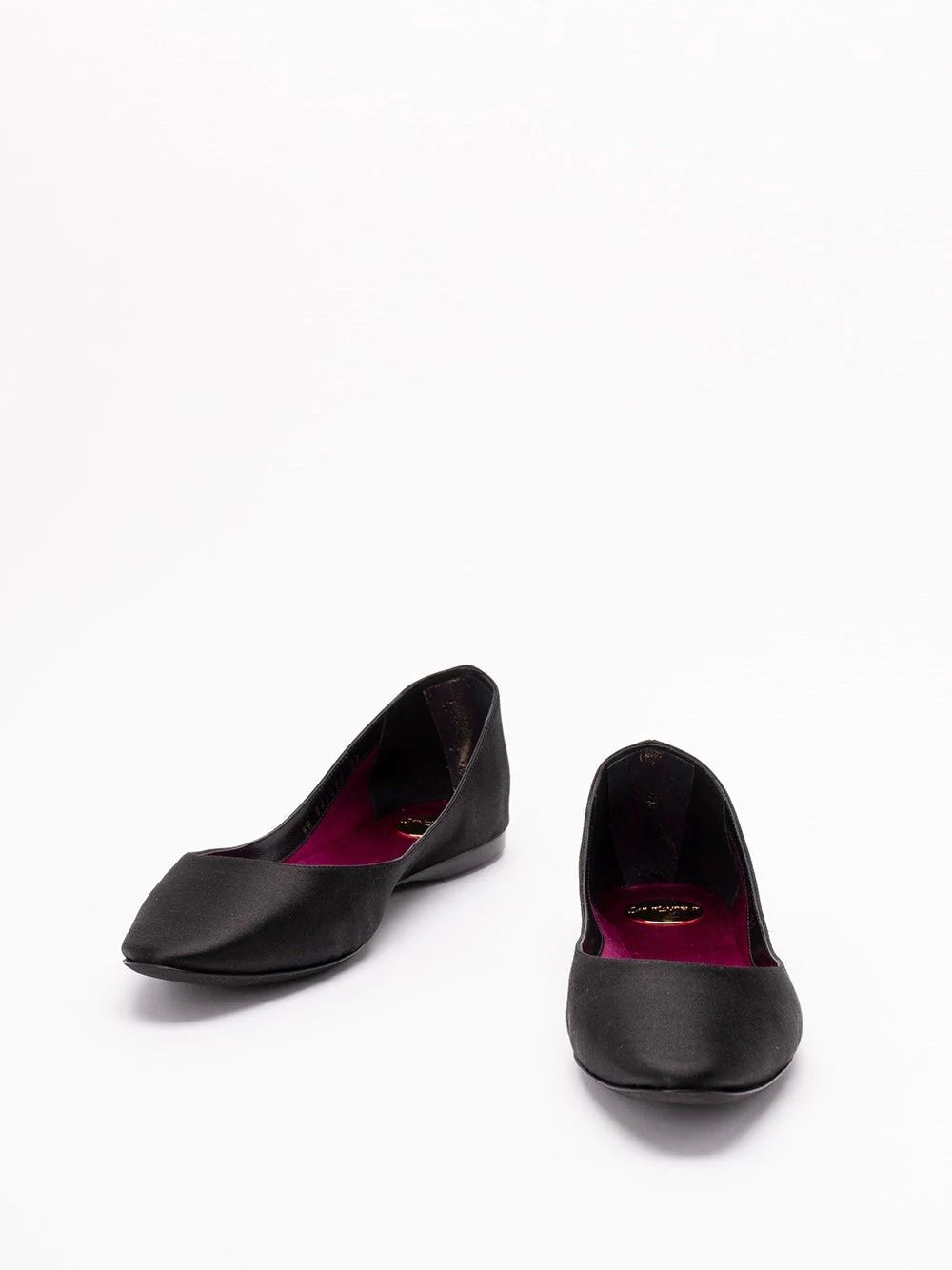 Saint Laurent Women `Lou` Ballerinas