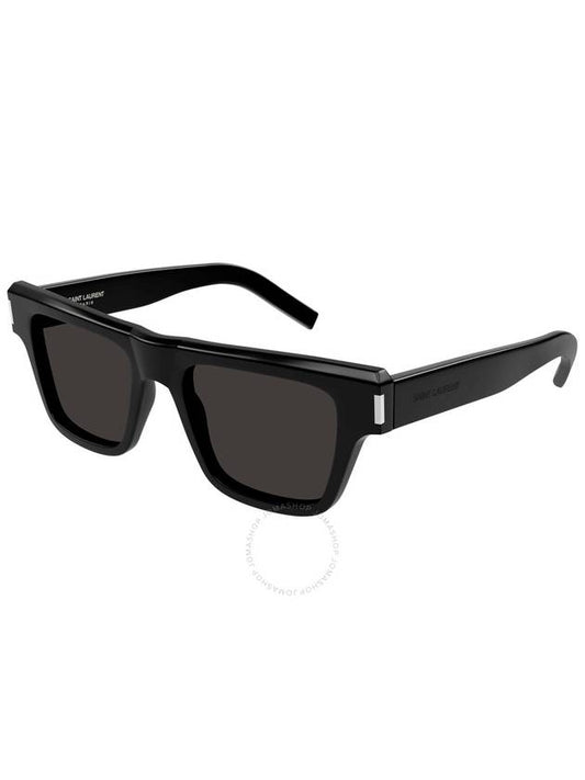 Saint Laurent Saint Laurent Black Browline Men's Sunglasses SL 469 001 51