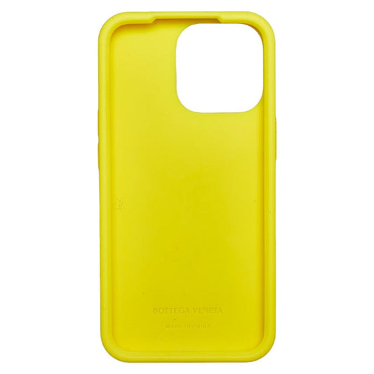 Bottega Veneta  Intrecciato IPhone 13 Case in Leather Yellow Ladies