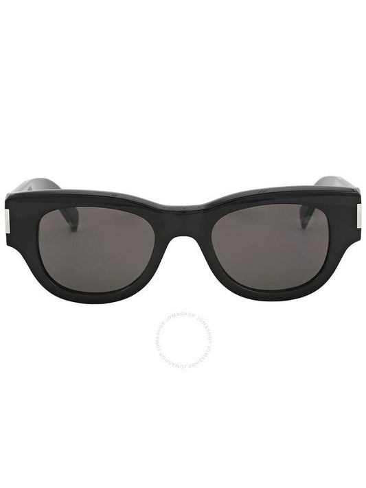 Saint Laurent Saint Laurent Grey Square Ladies Sunglasses SL 573 001 49