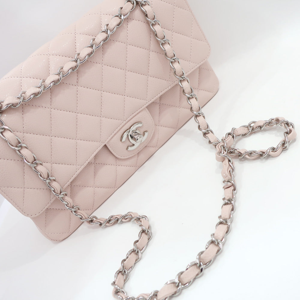 Chanel Bag Matrasse 25 A01112 Chain Shoulder CC Mark W Flap Caviar S Pink/SV G   Women 19th/8-digit    Bag