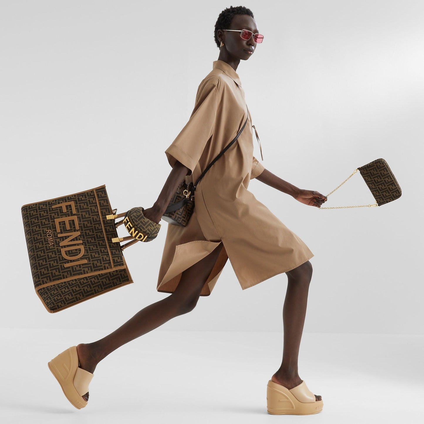 Baguette Pouch Brown