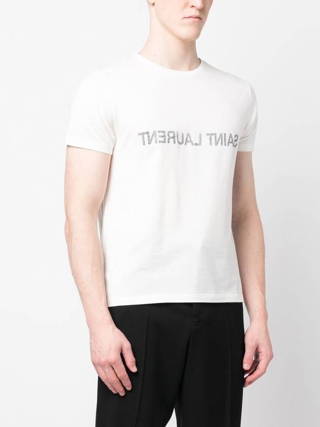 Saint Laurent SAINT LAURENT T-SHIRT COL ROND (VOLUME TUBE)