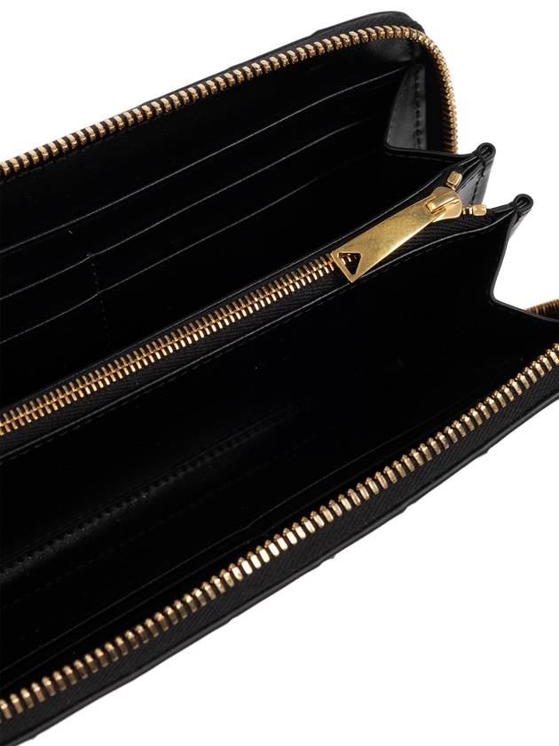 Bottega Veneta Bottega Veneta Leather Wallet, Women's, Black