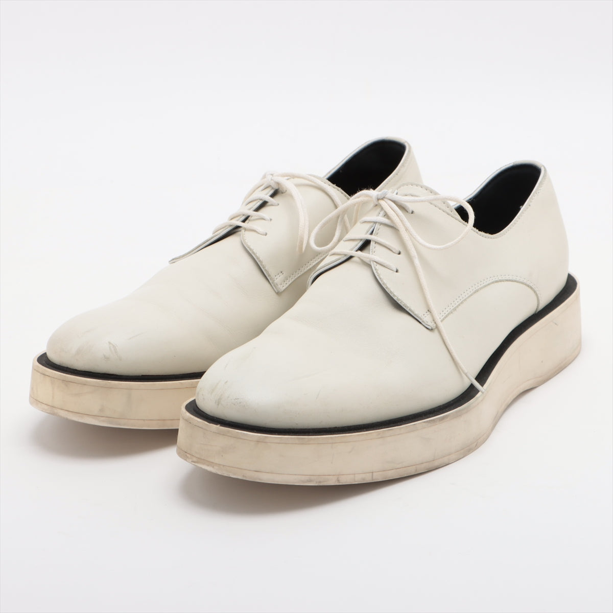Bottega Veneta  40  Leather Shoes White
