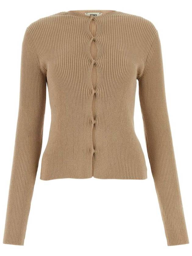 Fendi Sweater FZC963ANJB F1KE0 CAMEL