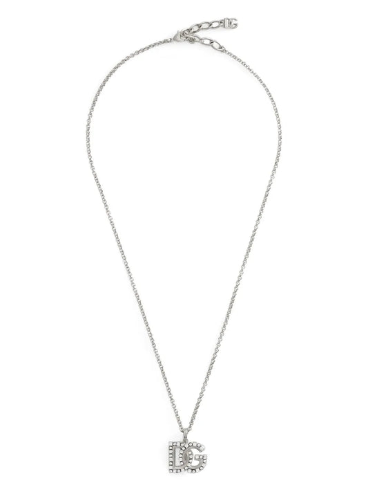 Dolce & Gabbana Women Necklace With Logo Pendant