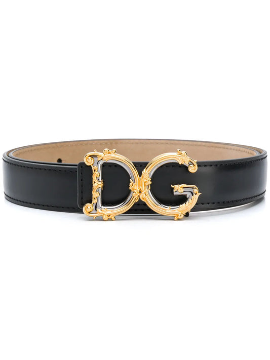 Dolce & Gabbana Women Belt With Dg Buckle