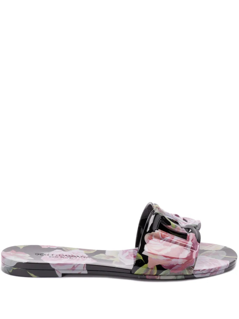 Dolce & Gabbana Women Slide Sandals With Print