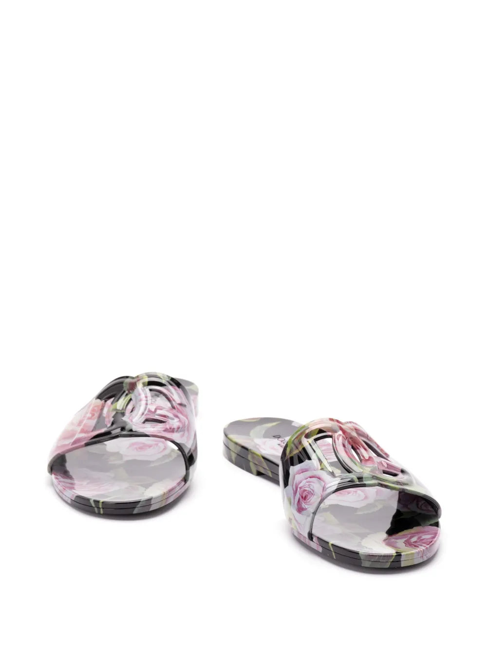 Dolce & Gabbana Women Slide Sandals With Print