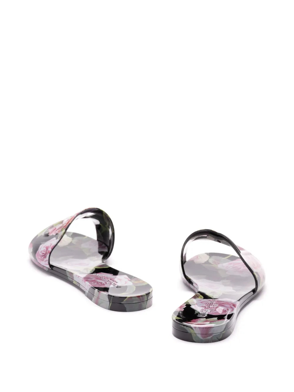 Dolce & Gabbana Women Slide Sandals With Print