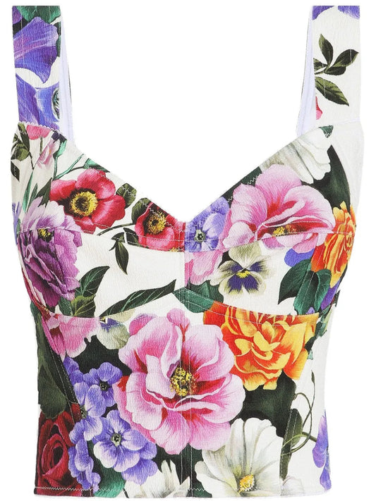 Dolce & Gabbana Women Bustier With Print