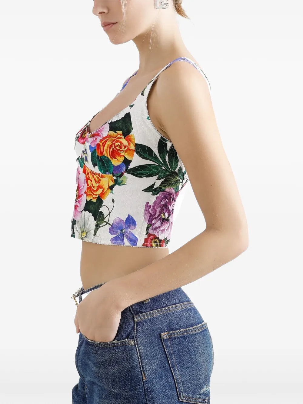 Dolce & Gabbana Women Bustier With Print