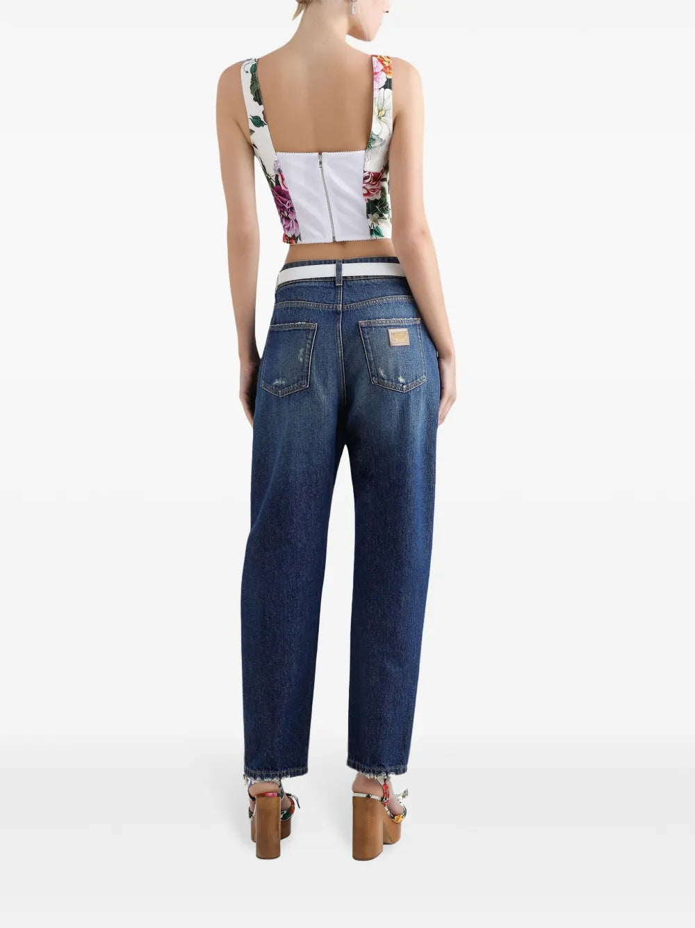 Dolce & Gabbana Women Bustier With Print