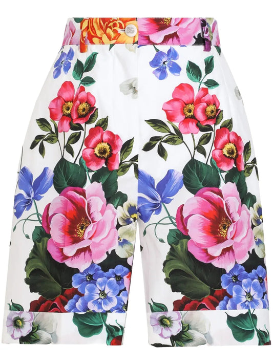 Dolce & Gabbana Women Floral Shorts