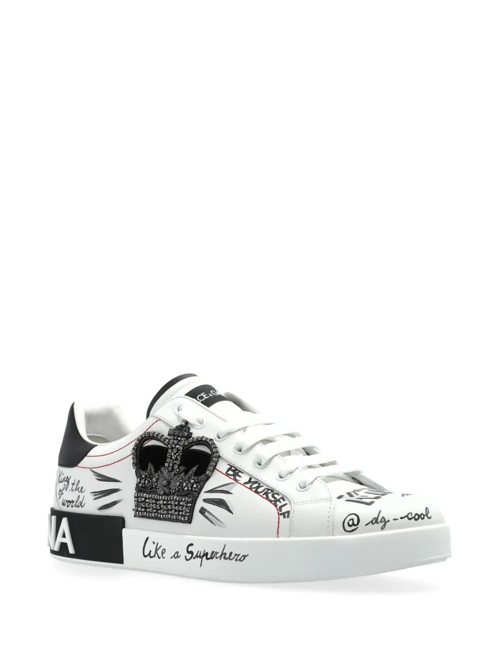 Dolce & Gabbana Men Sneakers With Logo Application