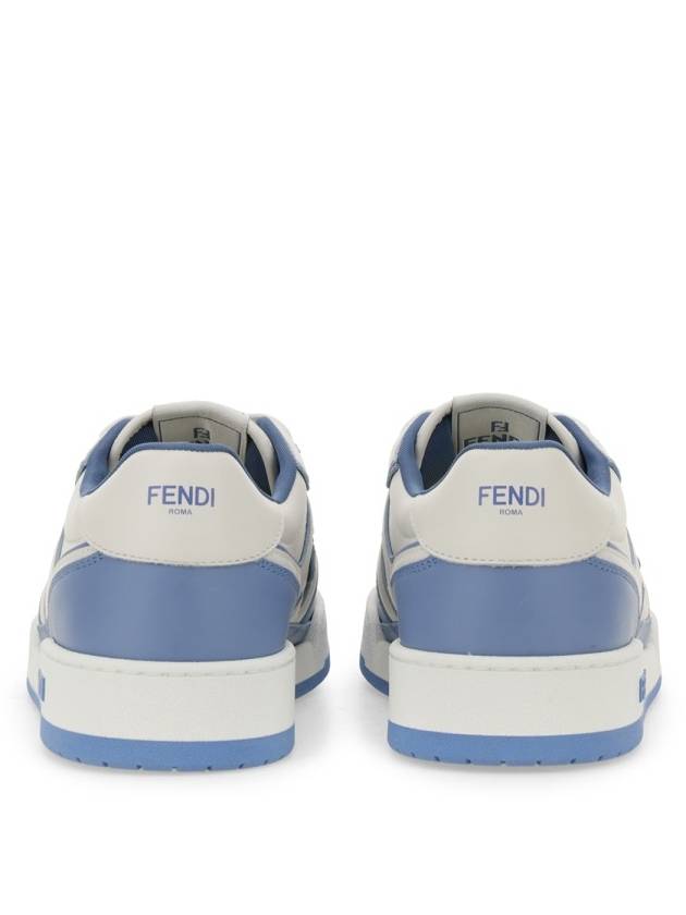 Fendi Match Low Top Sneakers Light Blue