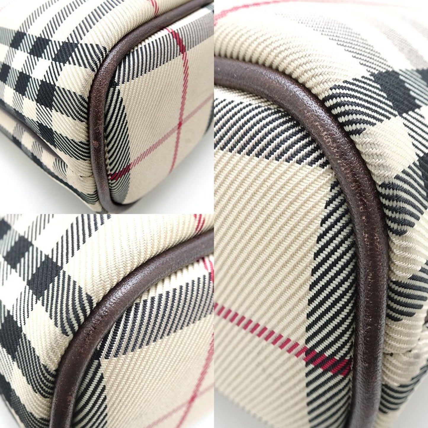 Burberry   Canvas Leather Handbag ()