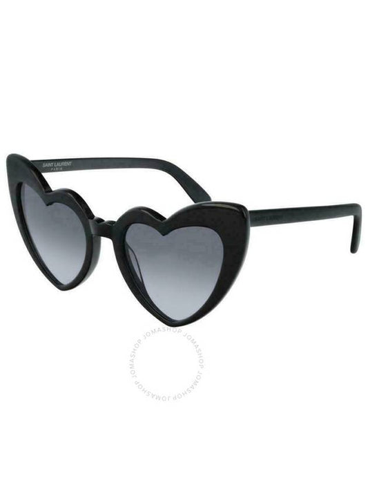 Saint Laurent Saint Laurent Grey Gradient Irregular Ladies Sunglasses SL 181 LOULOU-008 54