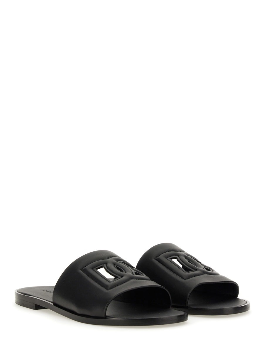 Dolce & Gabbana Men Sandal With Logo