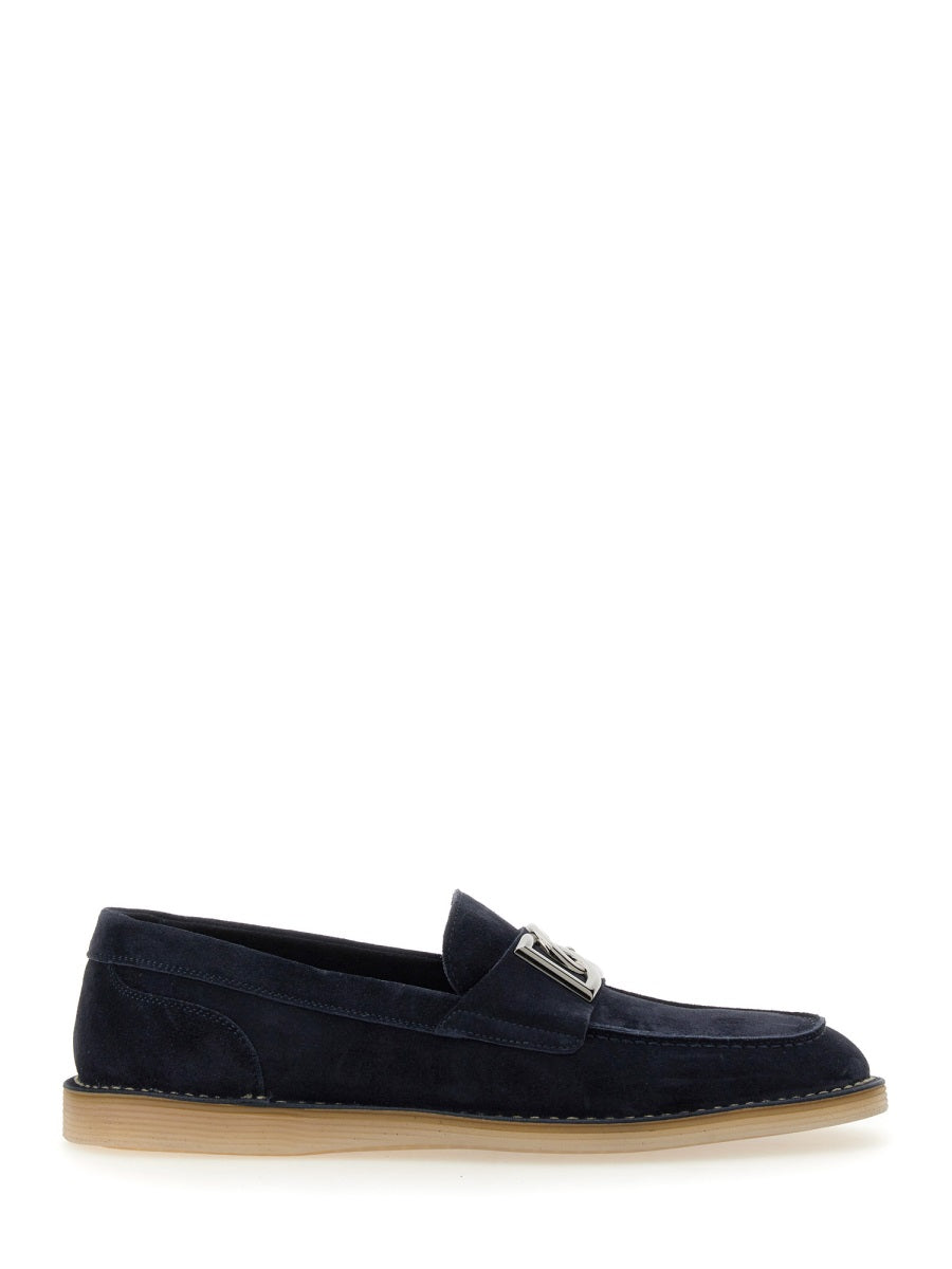 Dolce & Gabbana Men Suede Loafer