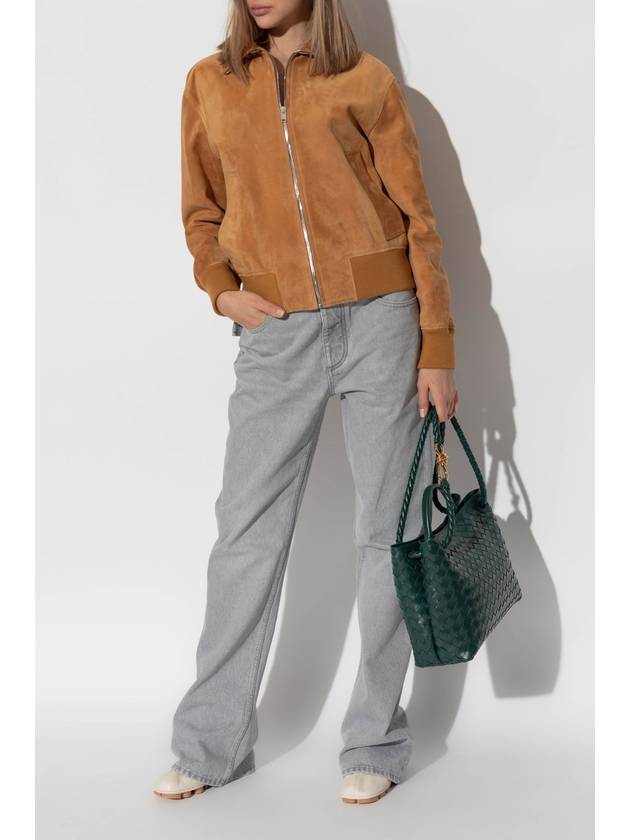 Bottega Veneta Flare Denim Jeans Light Grey Wash