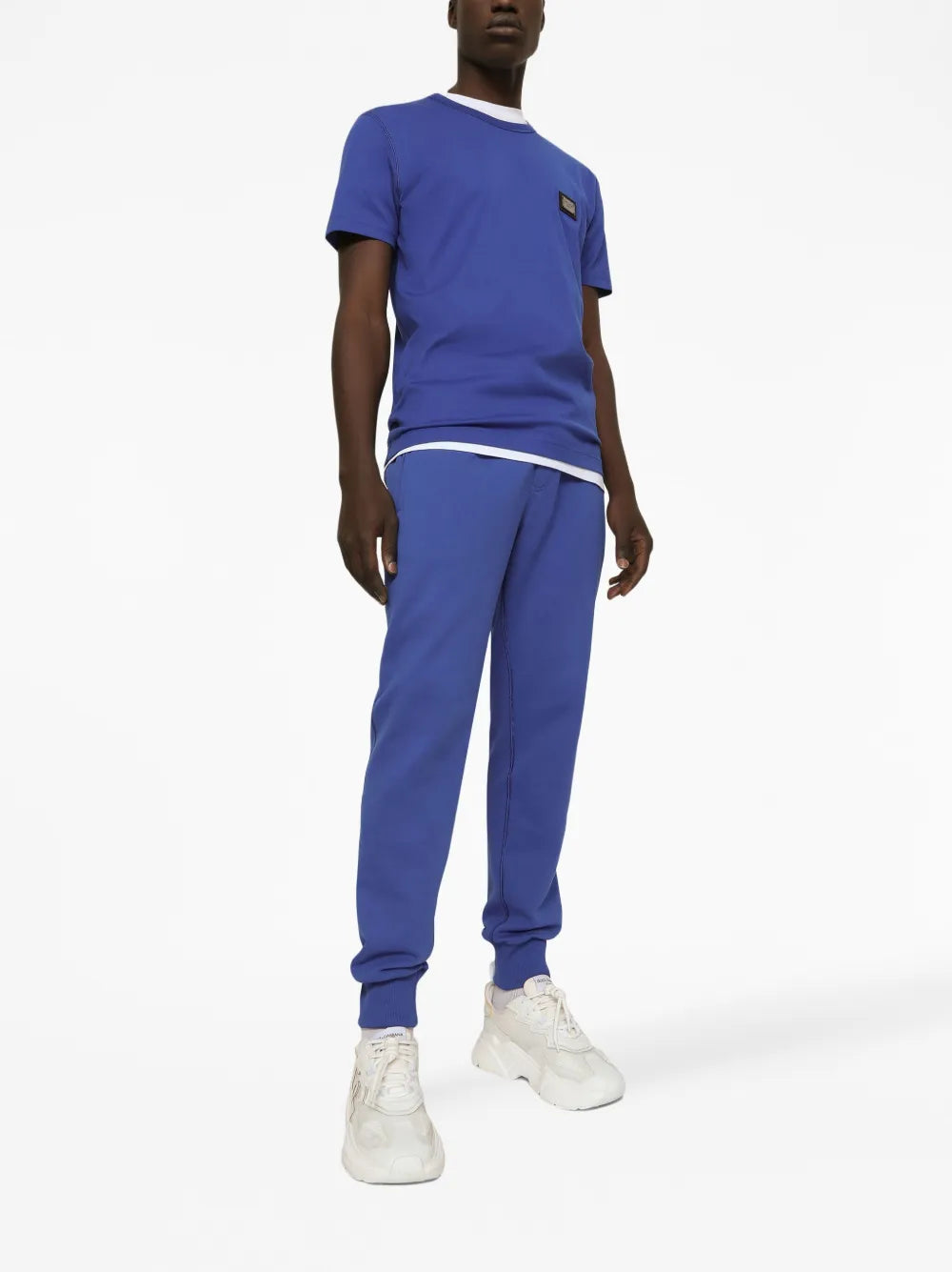 Dolce & Gabbana Men Dg Essentials Crew Neck T-Shirt