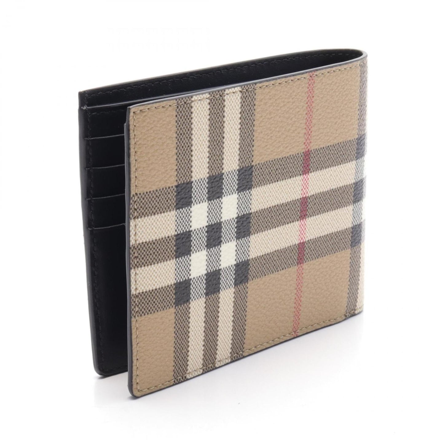 Burberry    Coated Canvas Wallet (Bi-Fold) ()
