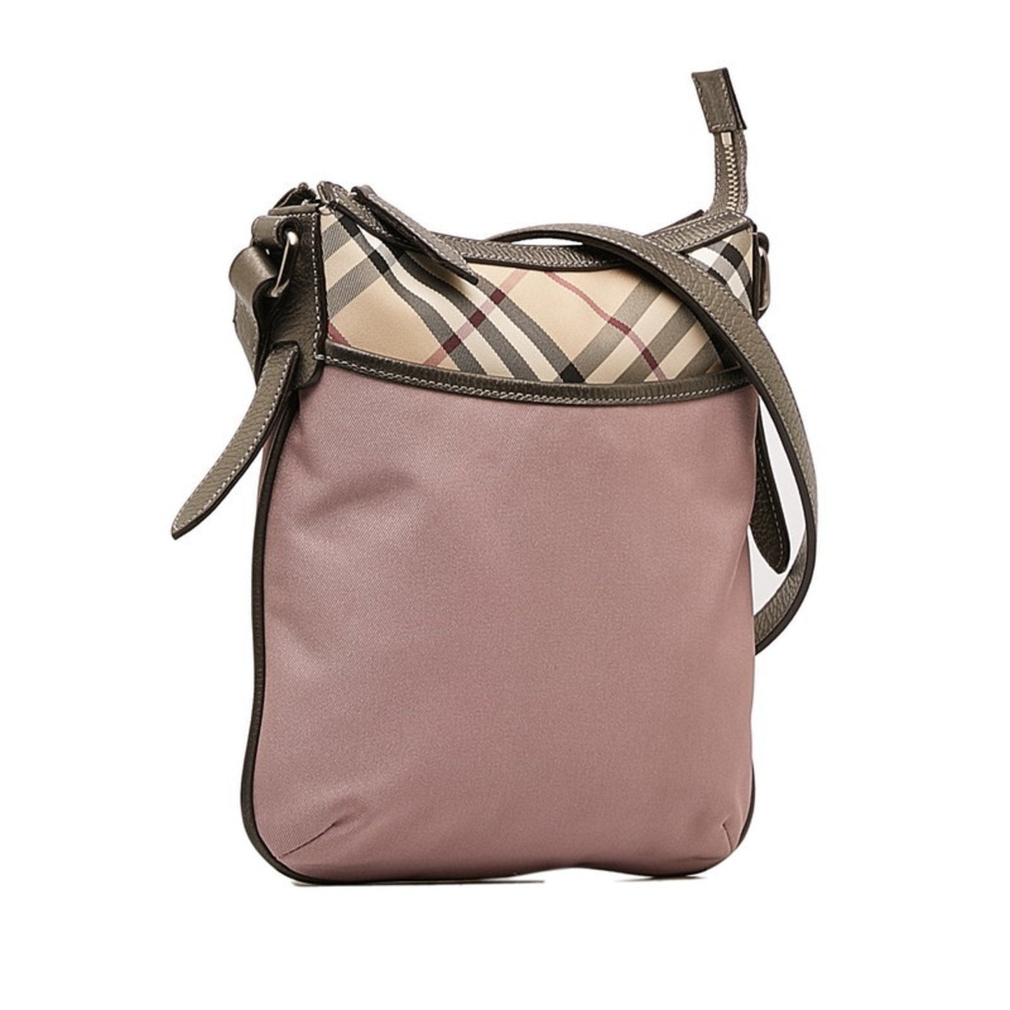 Burberry  Canvas Leather Shoulder Bag ()