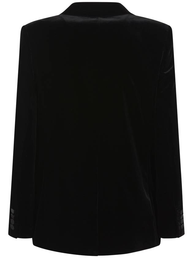 Saint Laurent Velvet Tuxedo Jacket Black