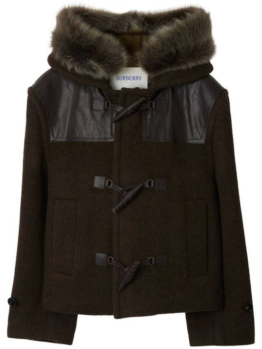 Burberry Burberry Wool Duffle Jacket Clothing