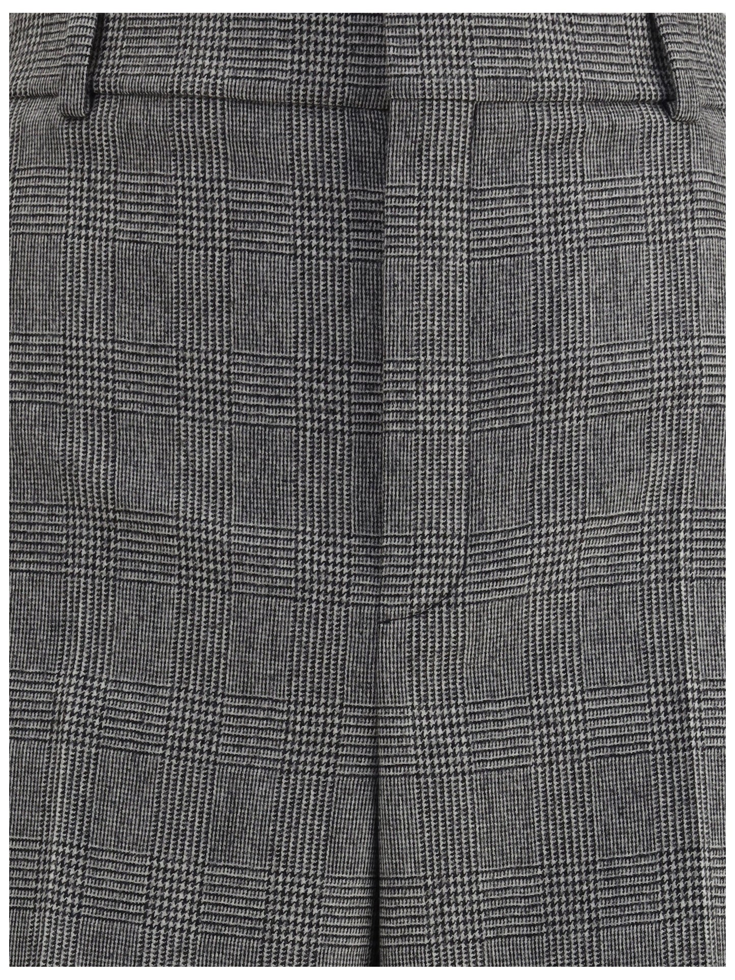 Saint Laurent Men Prince De Galles Tailored Pants