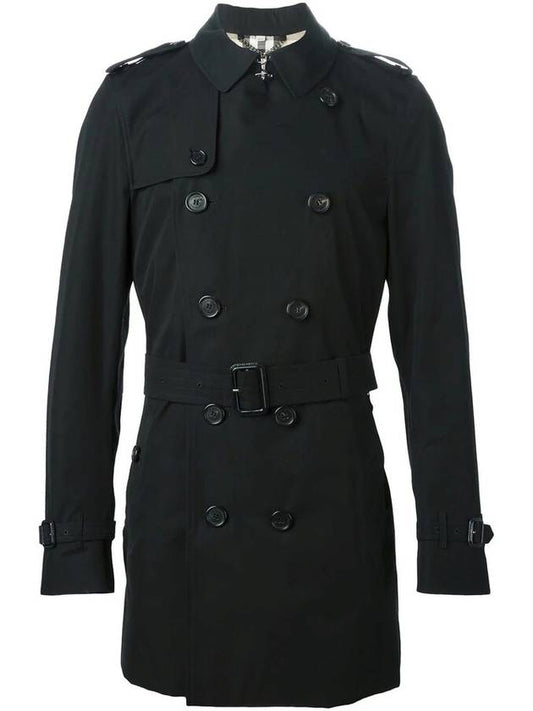 Burberry Burberry Men's Kensington Mid trench coat Brand Size 54 US Size 44