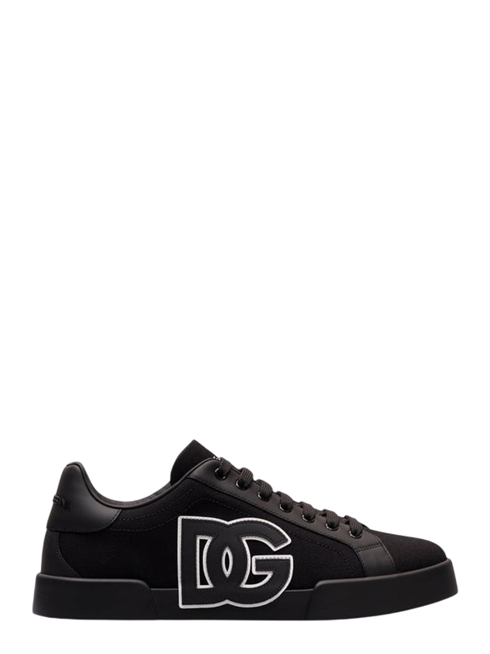 Dolce & Gabbana Men Sneakers With Logo Plaque