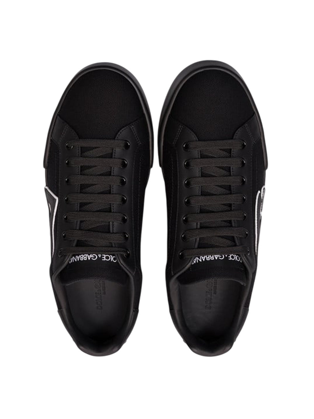 Dolce & Gabbana Men Sneakers With Logo Plaque