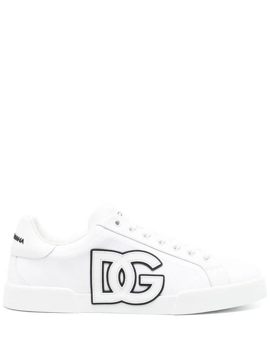 Dolce & Gabbana Men Sneakers With Logo Appliqué