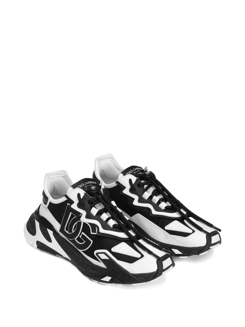 Dolce & Gabbana Men Chunky Sneakers With Embroidered Logo