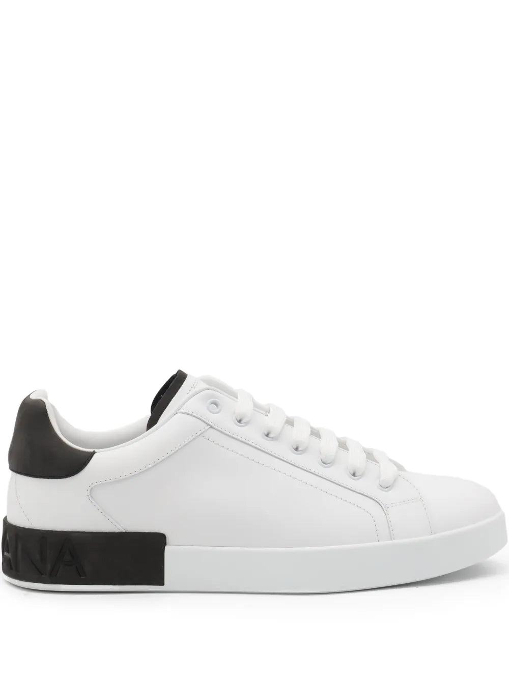 Dolce & Gabbana Men Sneakers With Leather Inserts