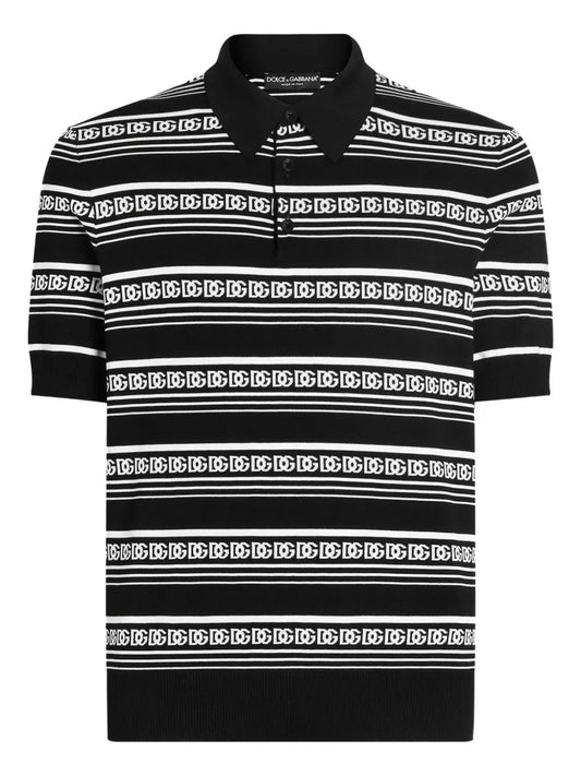 Dolce & Gabbana Men Silk Polo