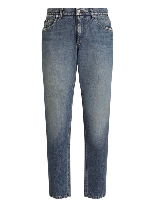 Dolce & Gabbana Men Cotton Jeans
