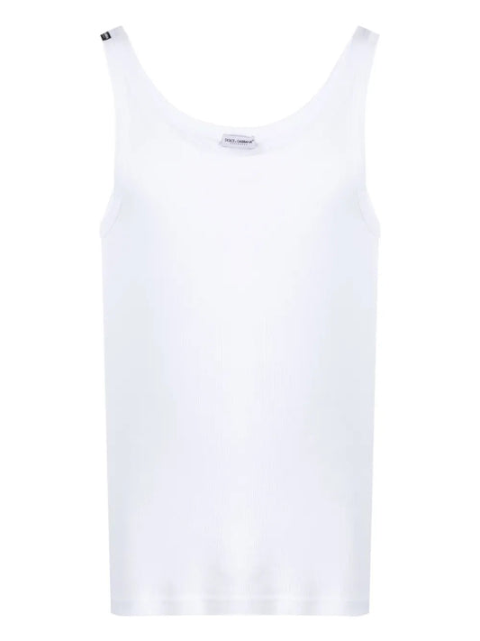 Dolce & Gabbana Men Marcello Ribbed Tank Top
